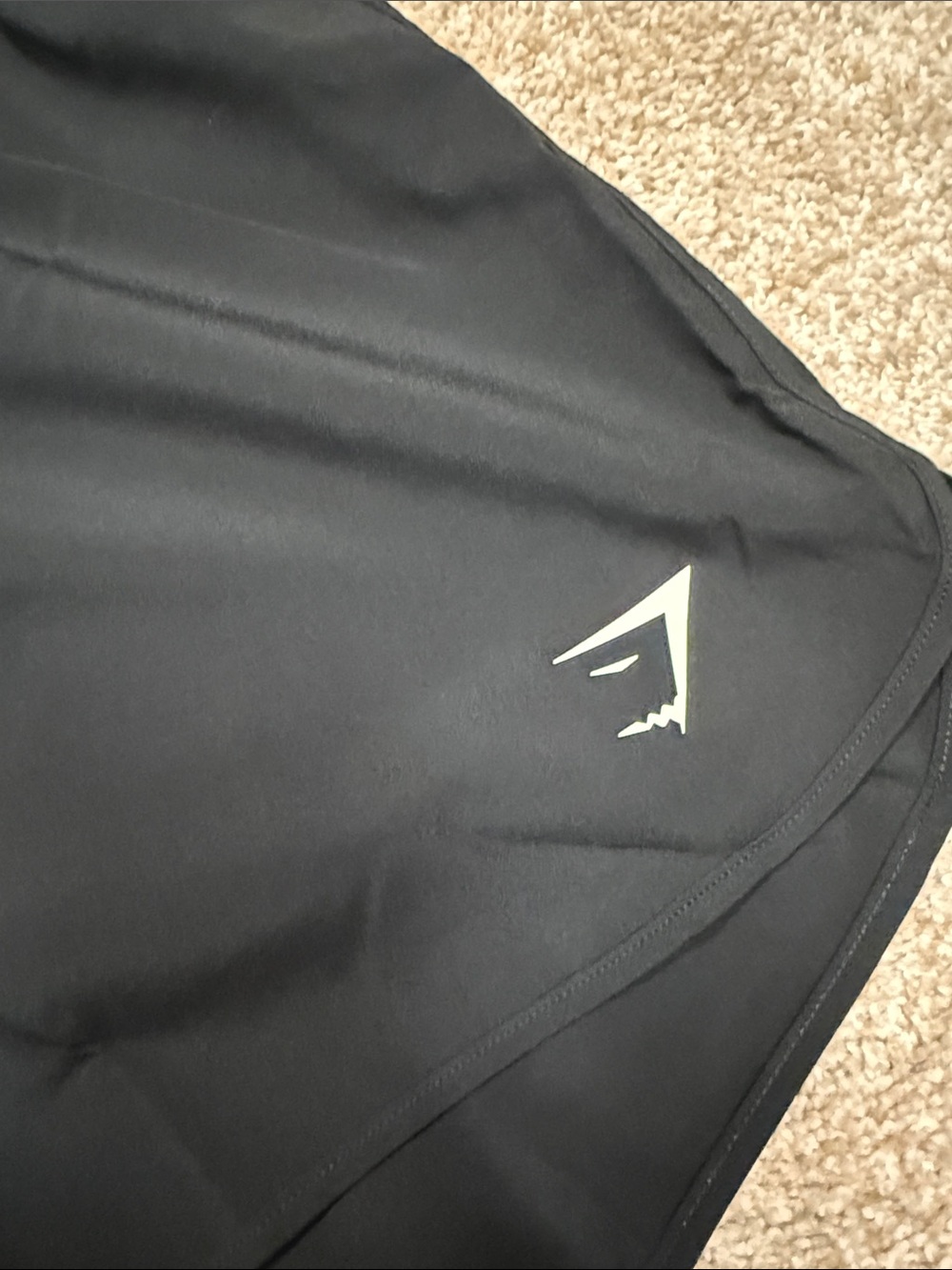 Gymshark Black Woven shorts - medium. Brand new only tried on - Picture 2 of 4